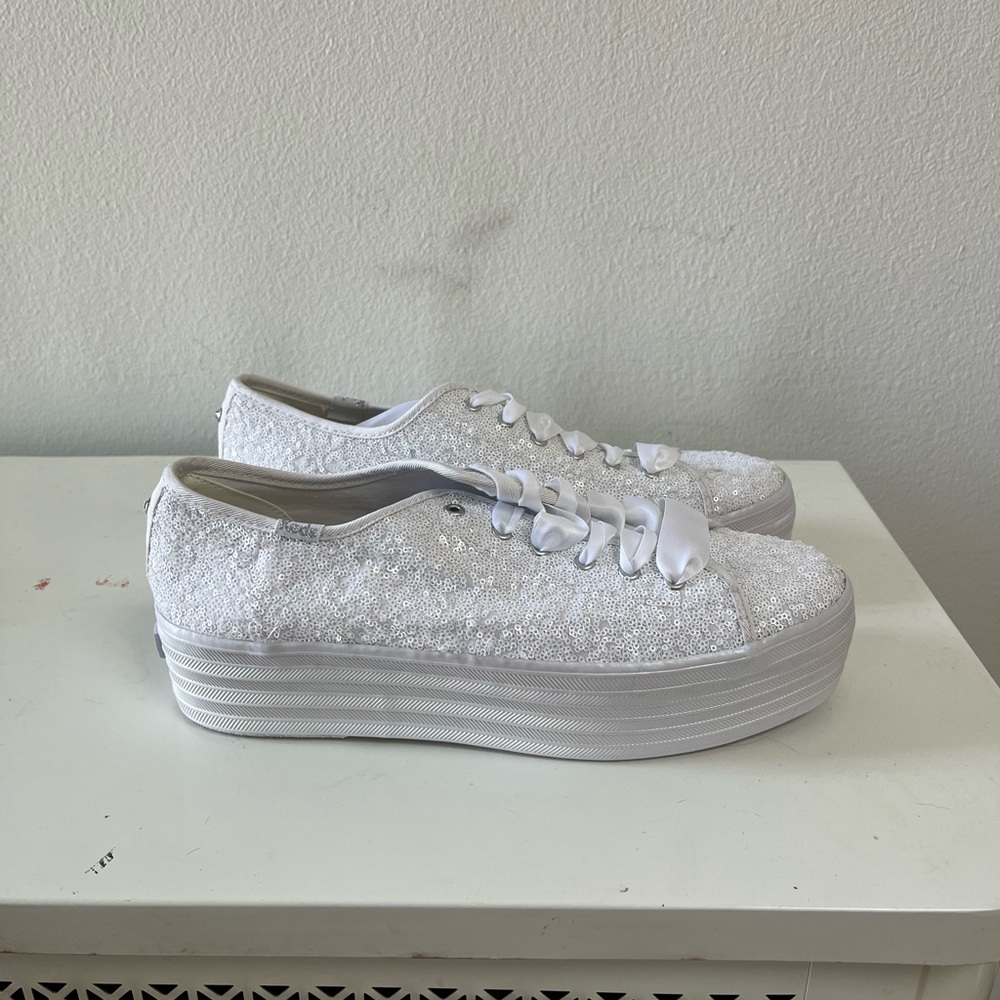 Keds Alley Celebration Sequins Sneakers size 8.5